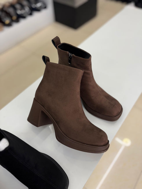 Women Block Ankle Boots